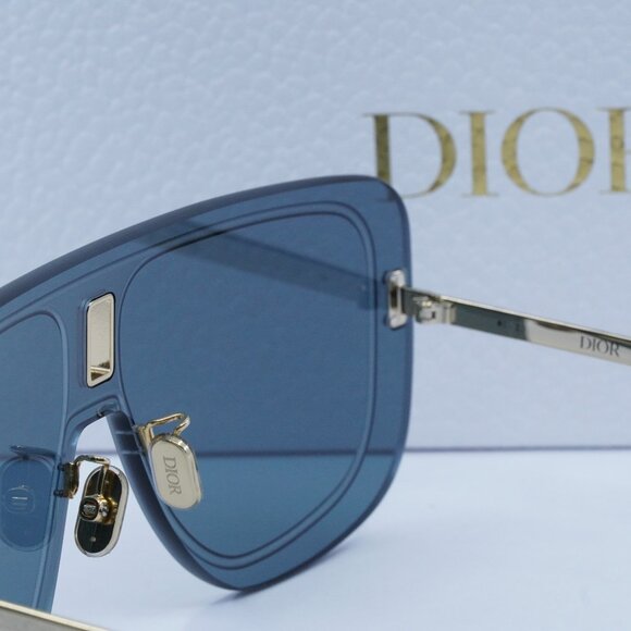 Final Price! Dior ULTRADIOR MU B0B0 Gold /Blue Sunglasses main image 5
